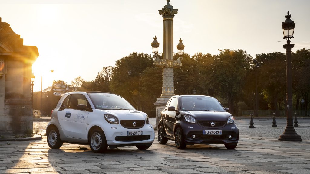 Shared mobility services from Daimler make sustainable mobility accessible